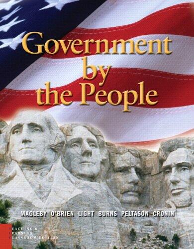 Government by the People, Brief Edition [with OneKey Blackboard Access Code]