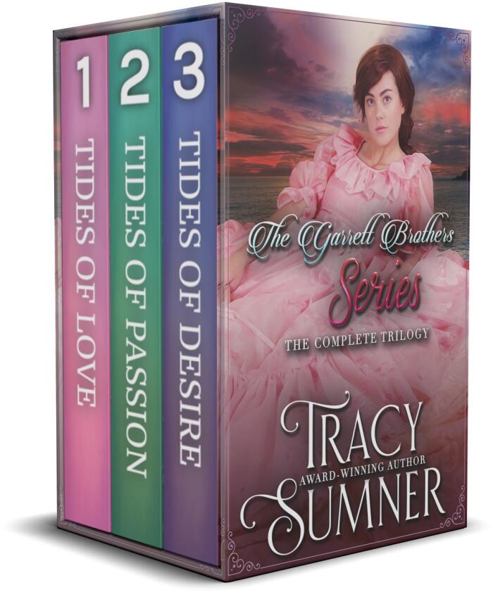 Garrett Brothers Steamy Historical Romance Boxset: Tides of Love, Tides of Passion, Tides of Desire