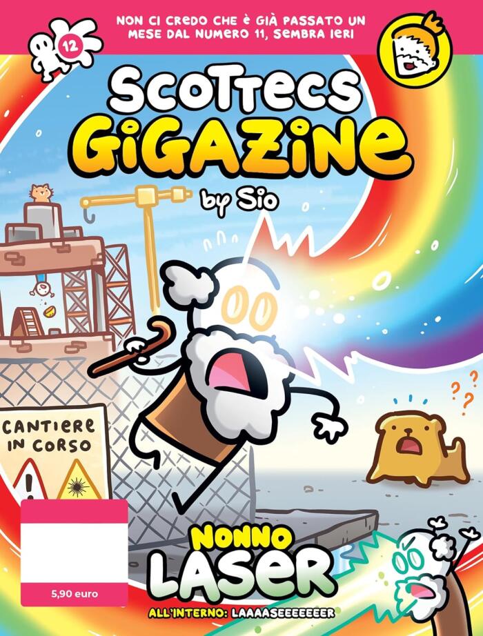 Scottecs Gigazine, Vol. 12: Nonno Laser