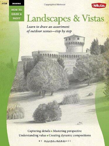 Drawing: Landscapes & Vistas: Learn to Draw an Assortment of Outdoor Scenes-Step by Step
