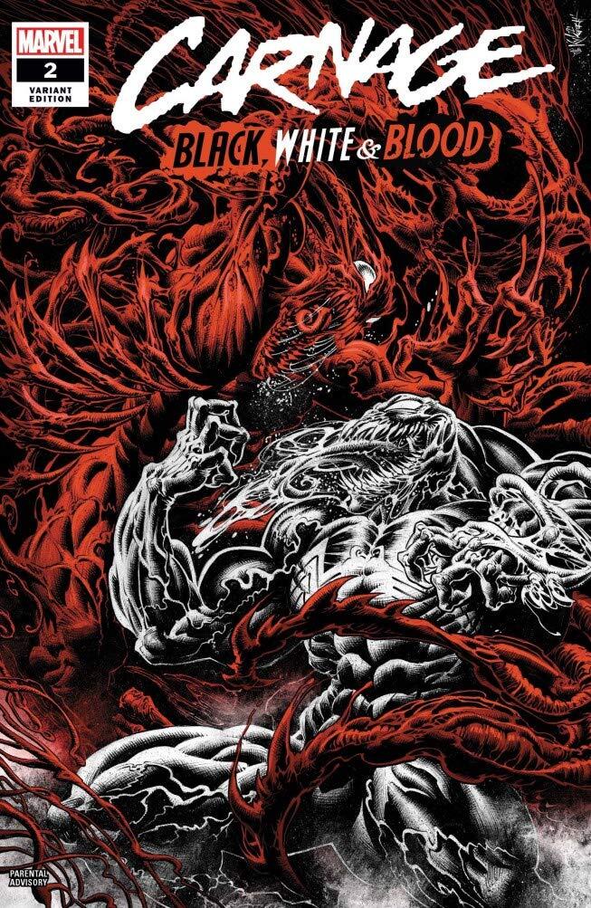 CARNAGE BLACK WHITE AND BLOOD #1