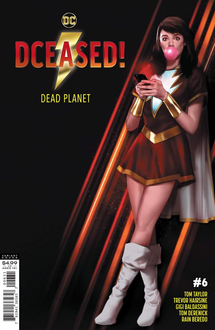 DCEASED DEAD PLANET #6 EDTN C BEN OLIVER MVIE HMAGE CARD STOCK VAR