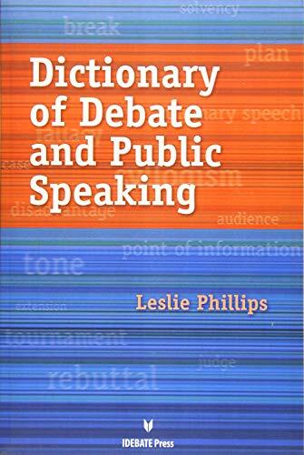 Dictionary of Debate and Public Speaking