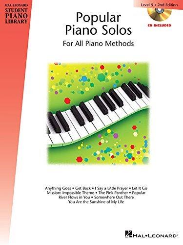 Popular Piano Solos - Level 5: Hal Leonard Student Piano Library Book with Enhanced CD