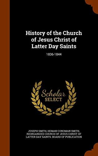 History of the Church of Jesus Christ of Latter Day Saints: 1836-1844
