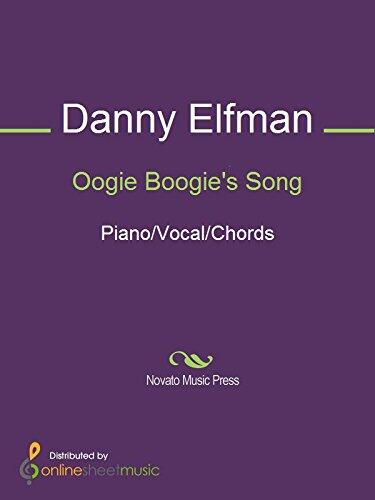 Oogie Boogie's Song Sheet Music