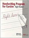 Handwriting Program for Cursive Right Hand
