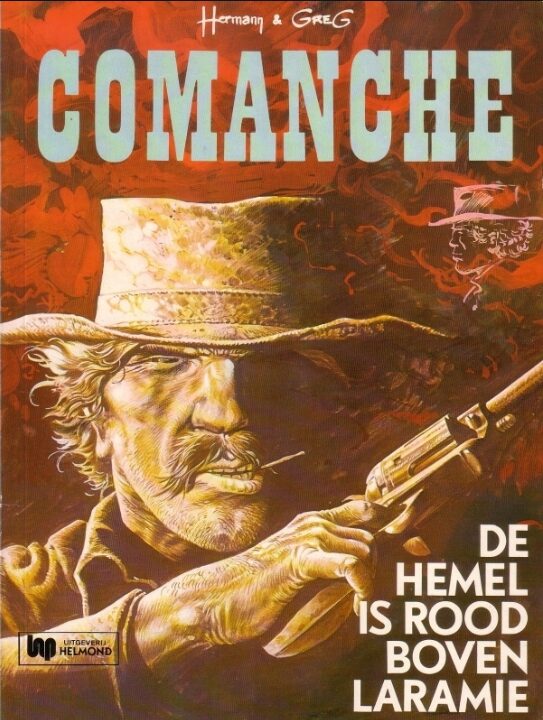 De hemel is rood boven Laramie