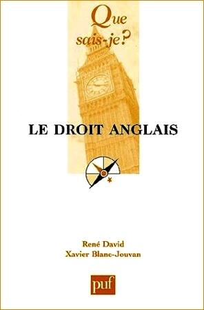 Le droit anglais