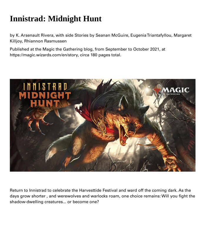 Innistrad: Midnight Hunt