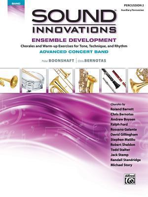 Sound Innovations for Concert Band: Ensemble Development for Advanced Concert Band - Auxillary Percussion 2