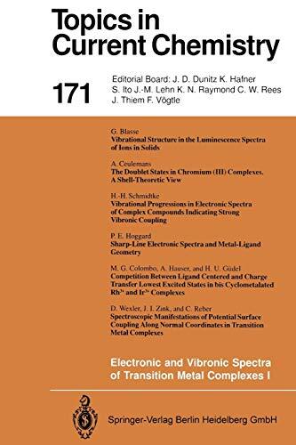 Electronic and Vibronic Spectra of Transition Metal Complexes (I)