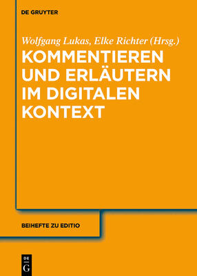 Kommentieren Und Erl�utern Im Digitalen Kontext