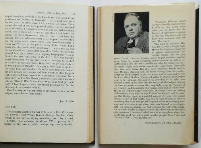 Odyssey of a friend;: Whittaker Chambers' letters to William F. Buckley, Jr., 1954-1961