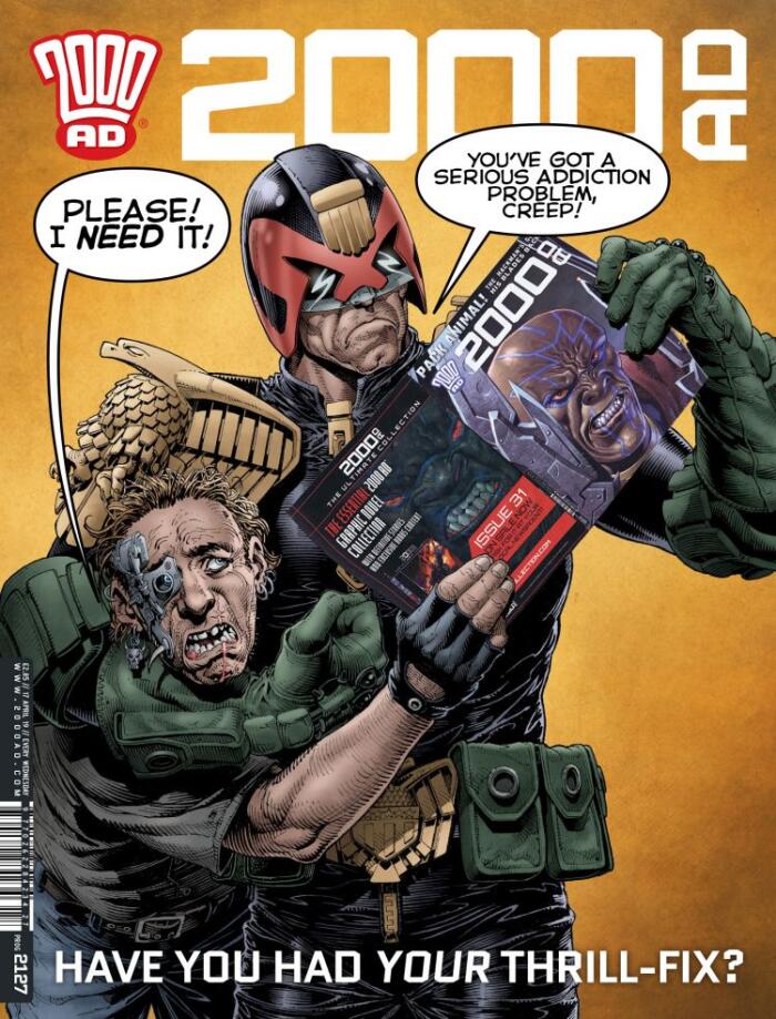2000 AD Prog 2127 - Have you had Your Thrill-Fix?