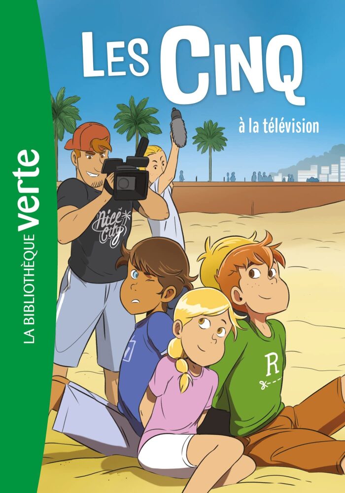 Les Cinq (nouvelle édition), Tome 25 - Les Cinq à la télévision