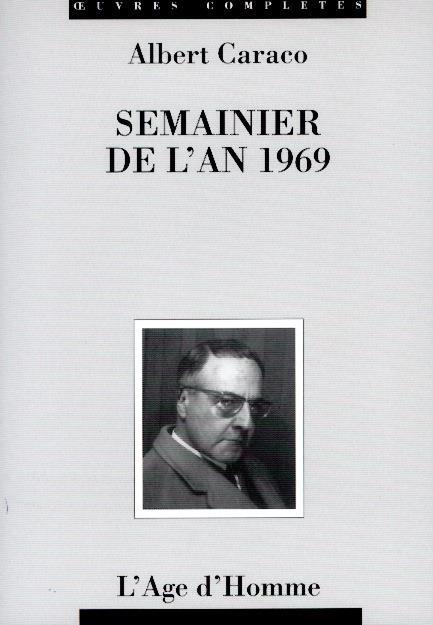 Semainier de l'an 1969