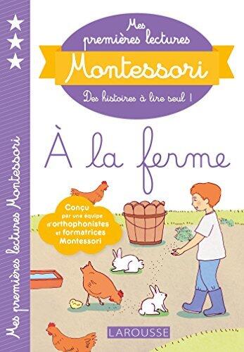 Mes premières lectures Montessori, à la ferme