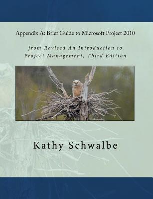 Appendix A: Brief Guide to Microsoft Project 2010