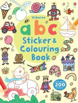 abc Sticker & Colouring Book
