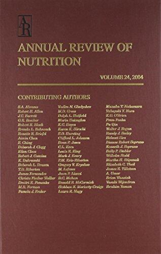 Annual Review of Nutrition 2004
