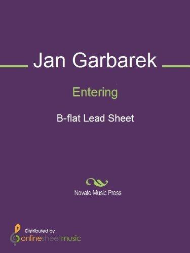 Entering - B-flat Lead Sheet