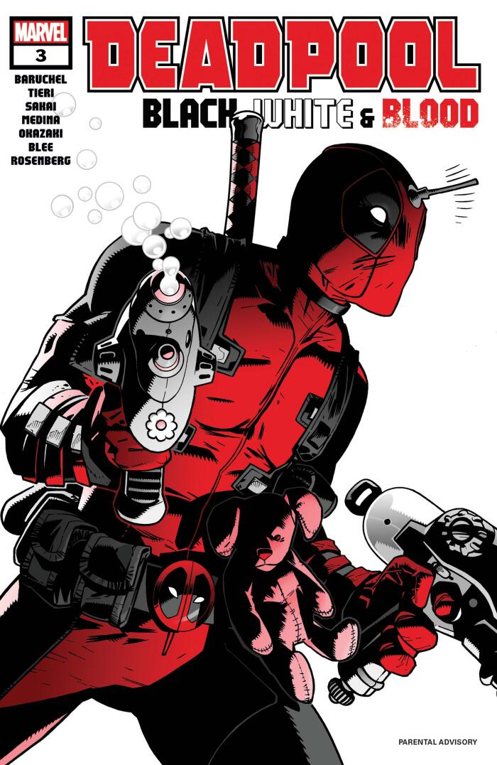 Deadpool Black, White & Blood #3