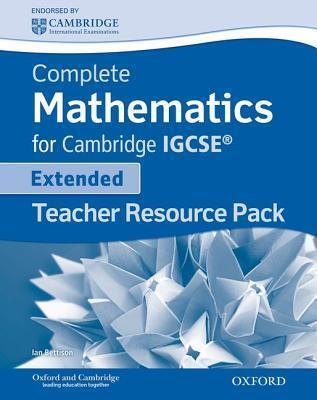 Complete Mathematics for Cambridge IGCSE {Extended}--Teacher Resource Pack