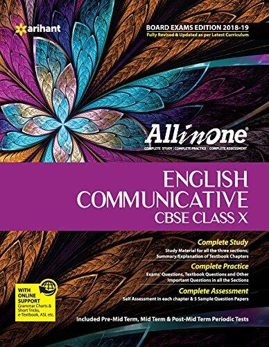 CBSE All in One English Communicative CBSE Class 10 (based on textbook Literature Reader) for 2018 - 19