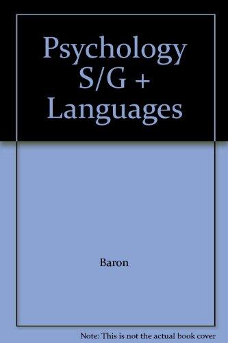 Psychology (S/G) + Languages