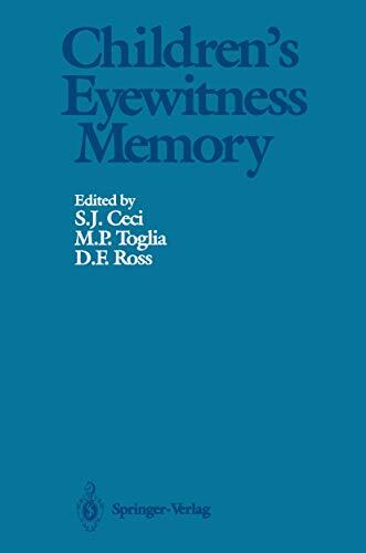 Children’s Eyewitness Memory