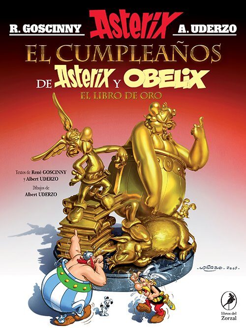 El cumpleaños de Asterix y Obelix: El libro de oro