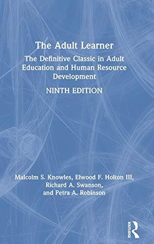 The Adult Learner