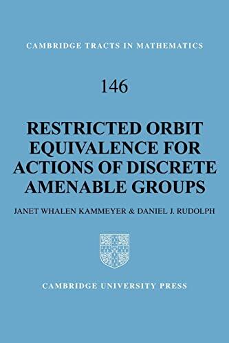 Restricted Orbit Equivalence for Actions of Discrete Amenable Groups