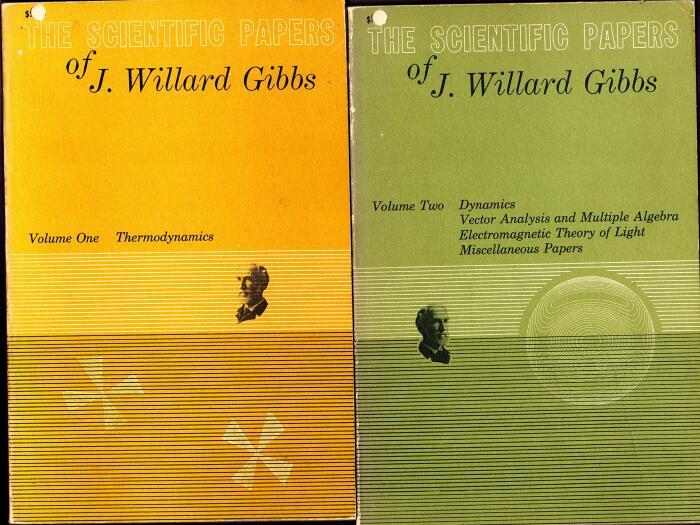 The Scientific Papers of J. Willard Gibbs Vol. I: Thermodynamics; Vol II: Dynamics; Vector Analysis and Multiple Algebra; Electromagnetic Theory of Light; Etc.