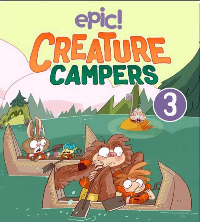 Creature Campers Book 3 The Secret of Shadow Lake: Children's Picture Book