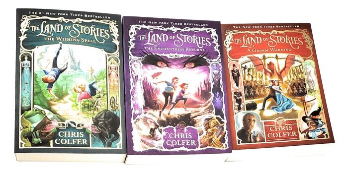 The Land of Stories Books 1-3 - The Wishing Spell, The Enchantress Returns, and A Grimm Warning