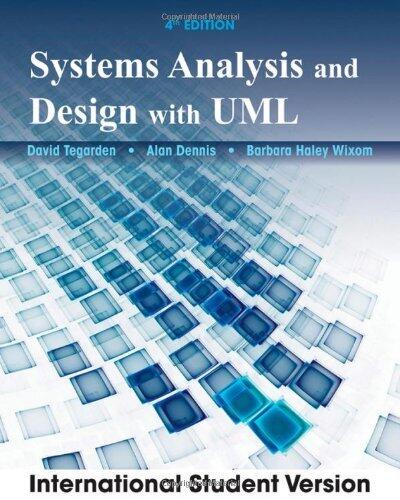Systems Analysis and Design with UML (by David P. Tegarden) Paperback
