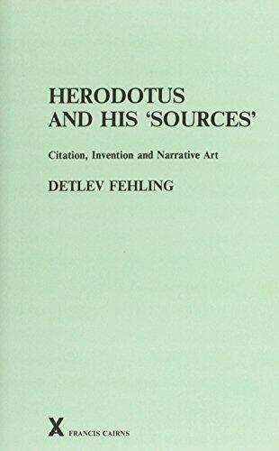 Herodotos and his `Sources': Citation, invention and narrative art