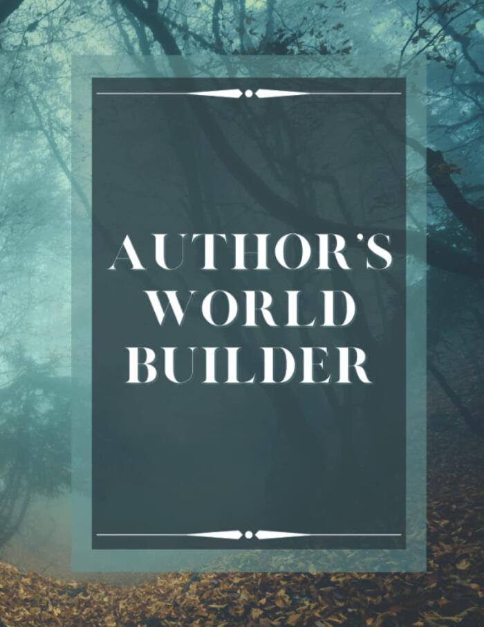 Mystery Thriller Author's World Builder Logbook