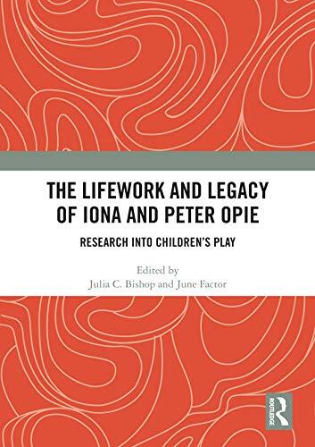 The Lifework and Legacy of Iona and Peter Opie: Research into Children’s Play