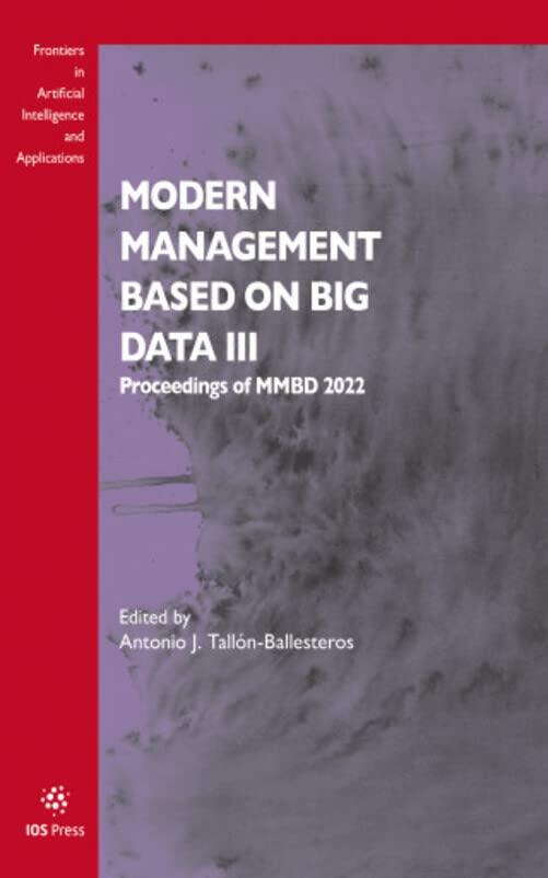 Modern Management Based on Big Data (III)