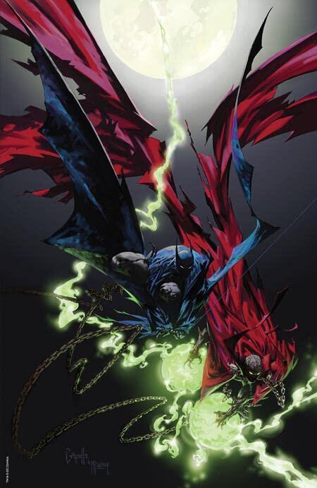 BATMAN SPAWN #1 CVR J GREG CAPULLO & TODD MCFARLANE GLOW IN THE DARK VAR