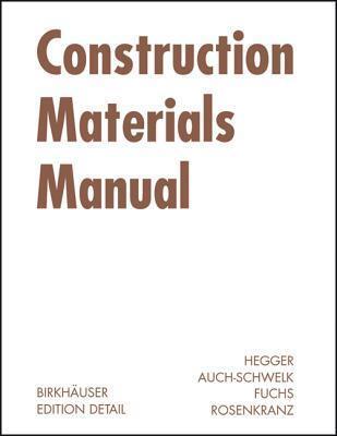 Construction Materials Manual (Construction Manuals