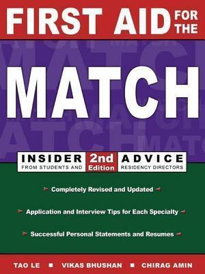 First Aid for the Match: Insider Advice