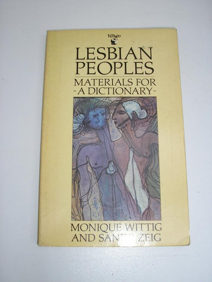Lesbian Peoples: Material for a Dictionary