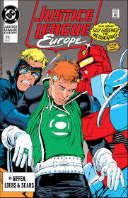 Justice League Europe #11 (1990) Bart Sears & Kevin Maguire Cover