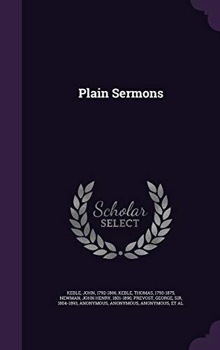 Plain Sermons