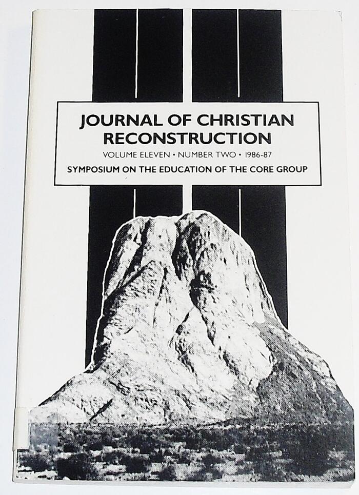 The Journal of Christian Reconstruction
