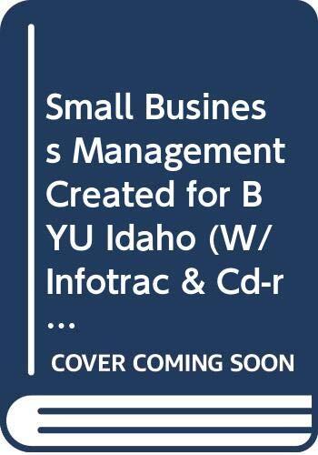 Small Business Management Created for BYU Idaho